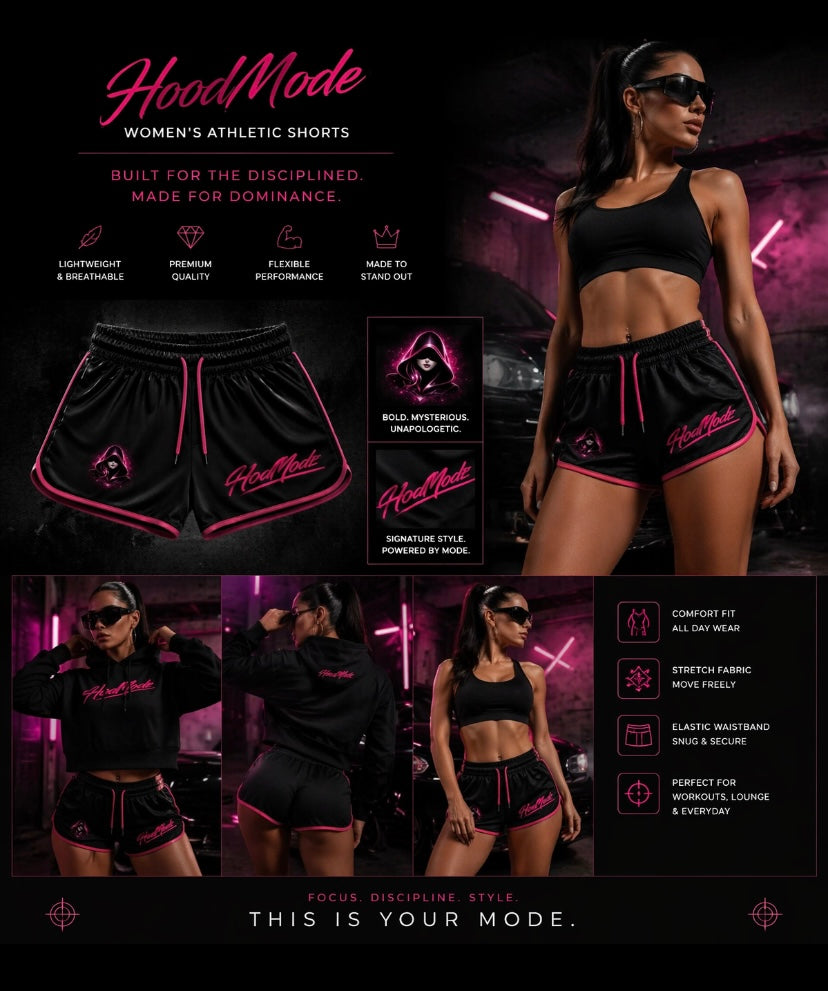 HOODMODE “No Signal” Women’s Shorts & Tops