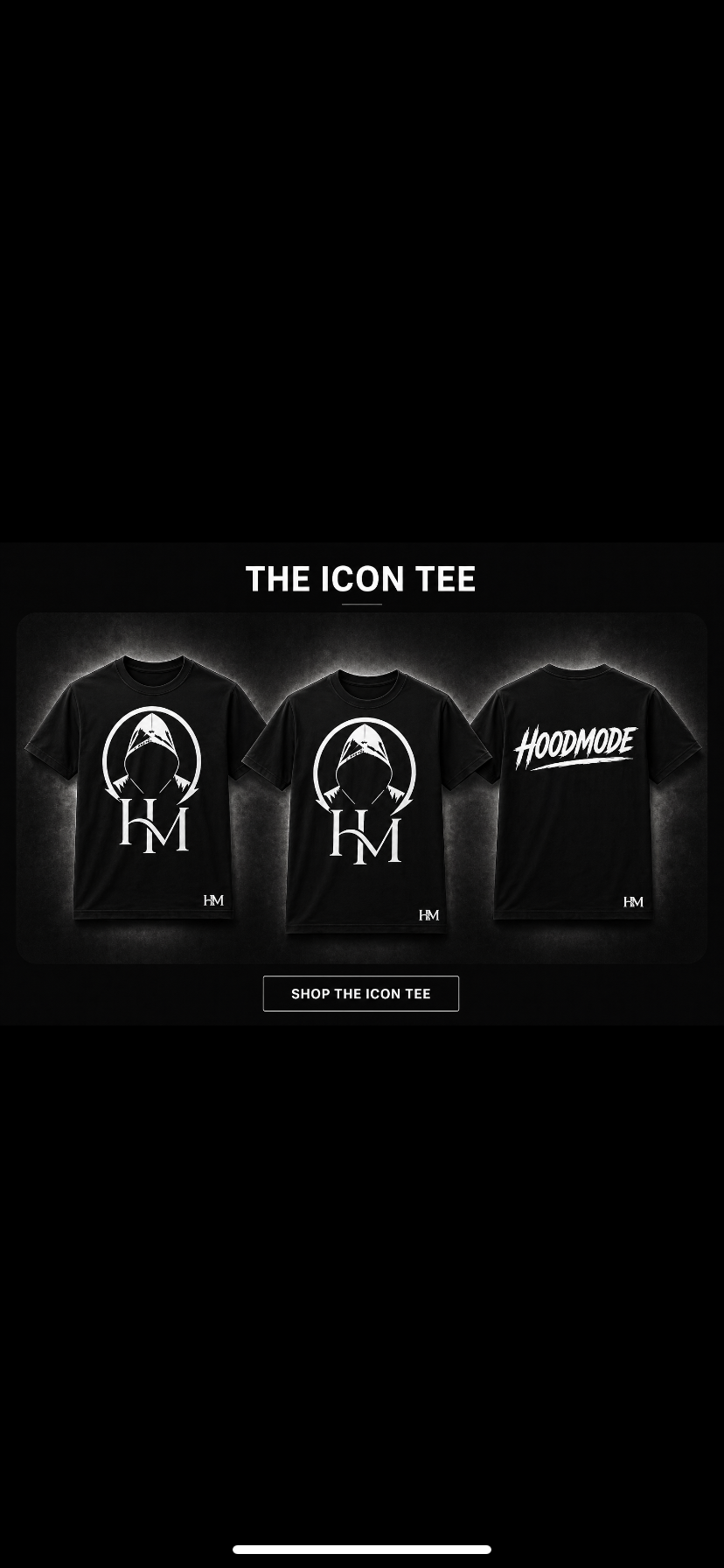 HOODMODE “Midnight Edition Volume 02. Tees”
