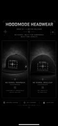 HOODMODE “No Signal” Hats/Skullcaps