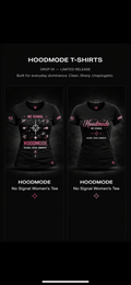 HOODMODE  “No Signal” Women’s Tees