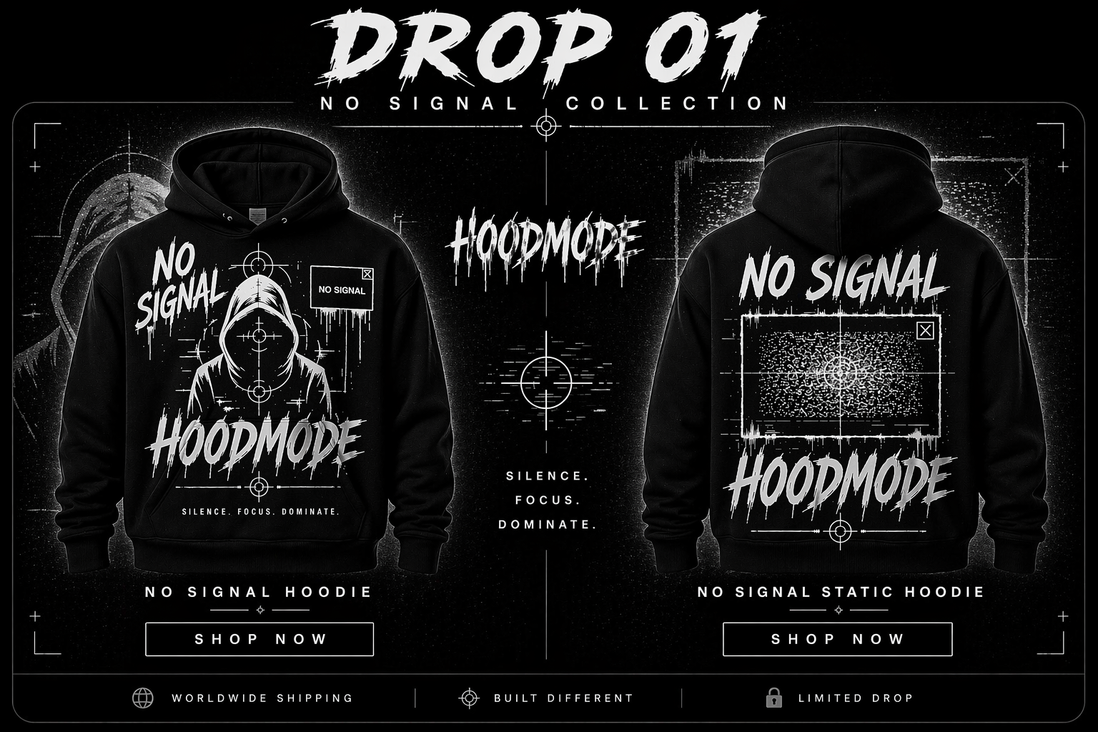 HOODMODE “No Signal” Hoodie