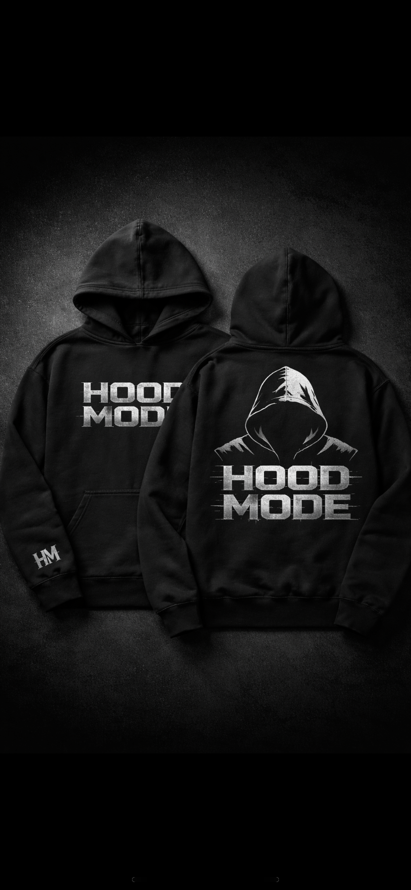 HOODMODE Signature Hoodie-Black Edition