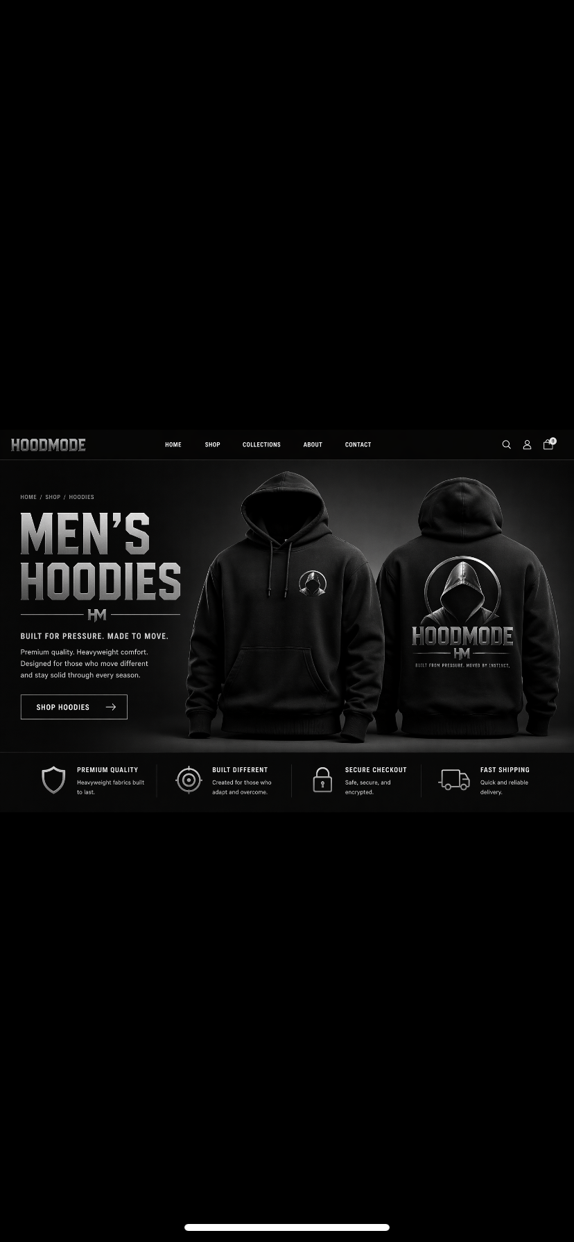 HOODMODE “Midnight Edition” Hoodies