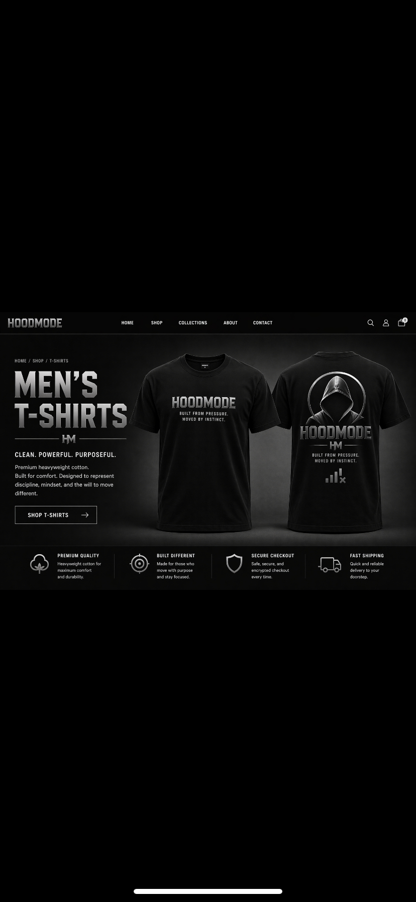 HOODMODE “Midnight Edition” Tees